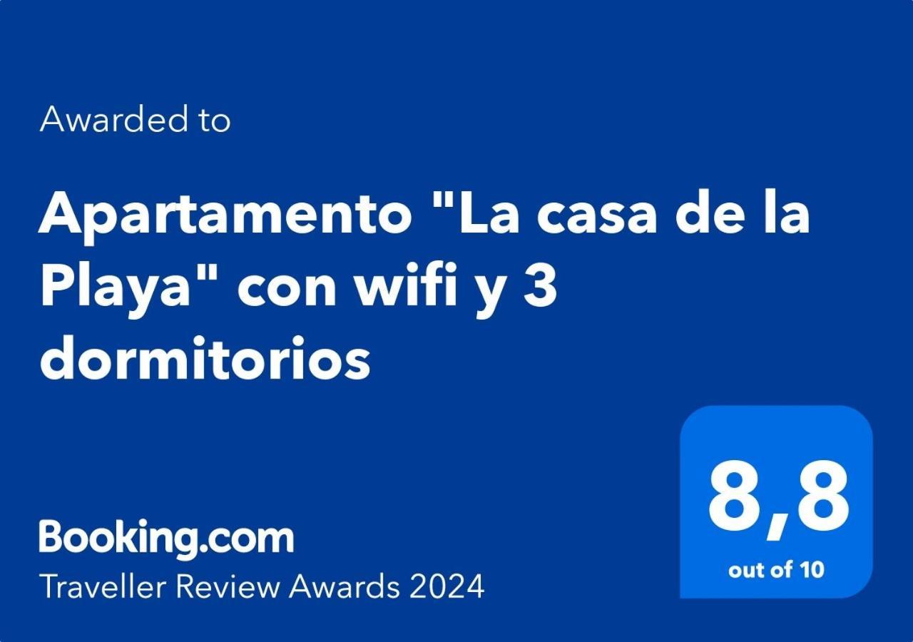 Apartamento "La Casa De La Playa" Con Wifi Y 3 Dormitorios 阿里纳加 外观 照片